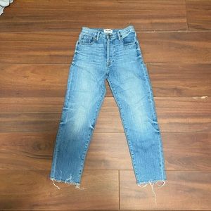 Frame Denim “le original” light wash jeans